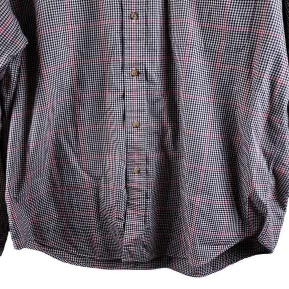 Tommy Hilfiger Men's Long Sleeve Button-Up Plaid Shirt Size XL - Picture 8 of 16
